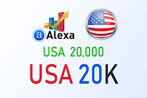 Boost/Improve/Increase your USA Alexa rank to 20K